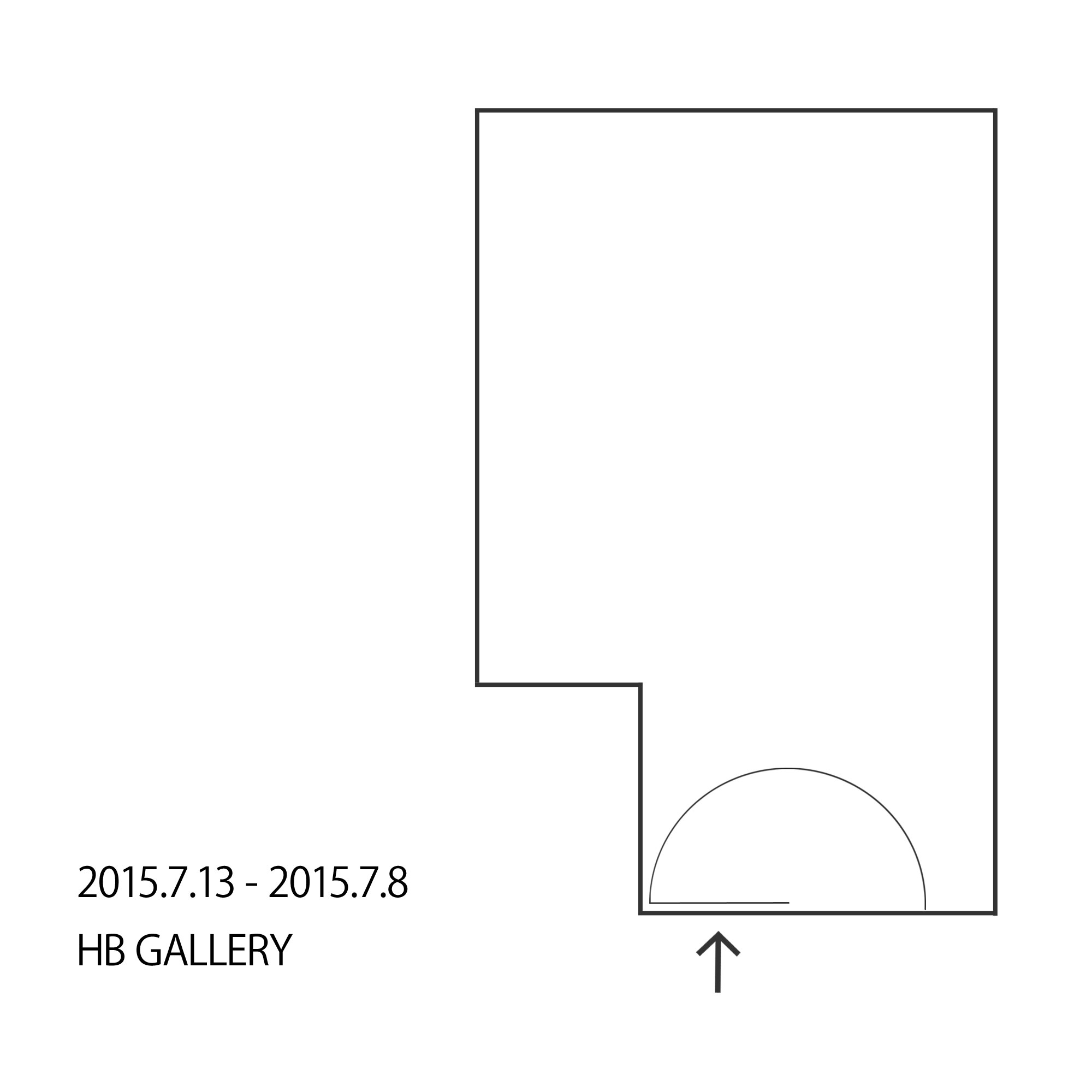HB GALLERY見取図